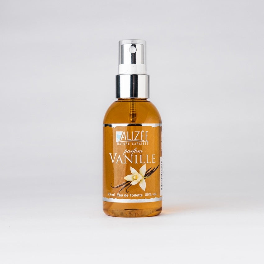 Eau de toilette parfum vanille de Guadeloupe 75 ml
