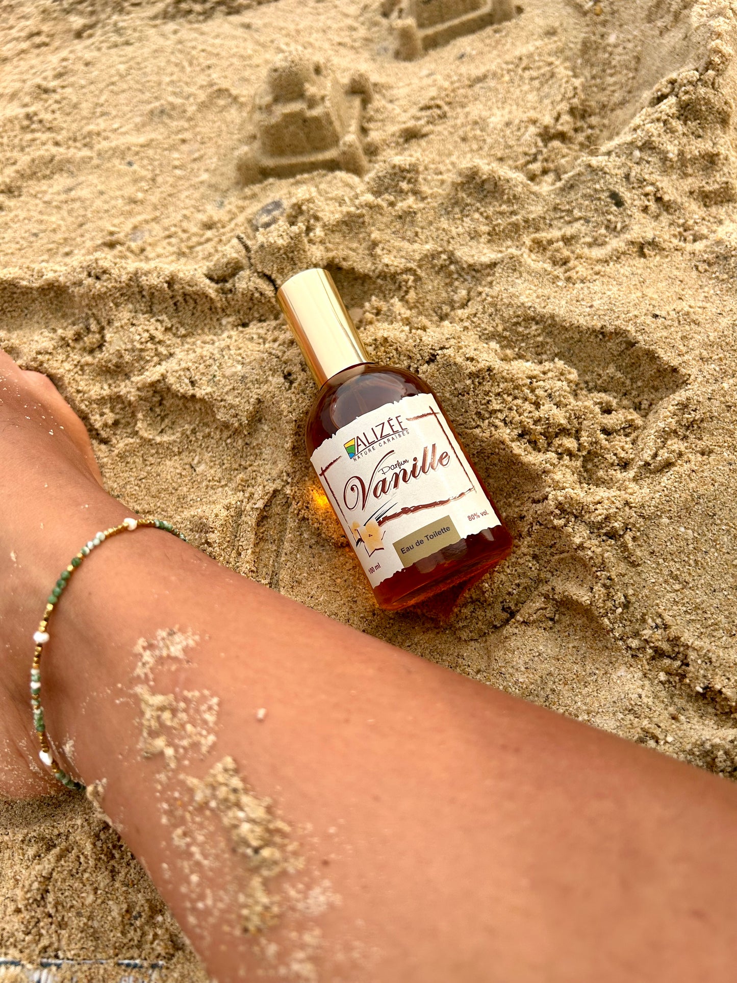 Eau de toilette parfum vanille de Guadeloupe