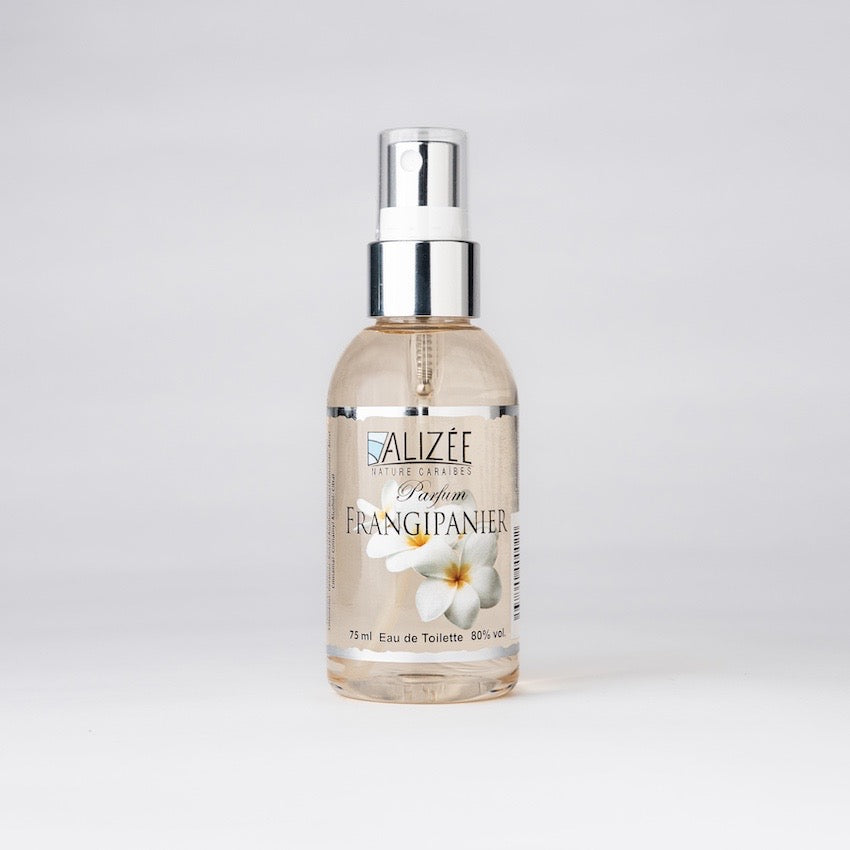 Eau de toilette parfum frangipanier de Guadeloupe 75 ml