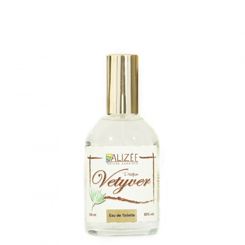 Eau de toilette parfum vetyver de Guadeloupe 100 ml