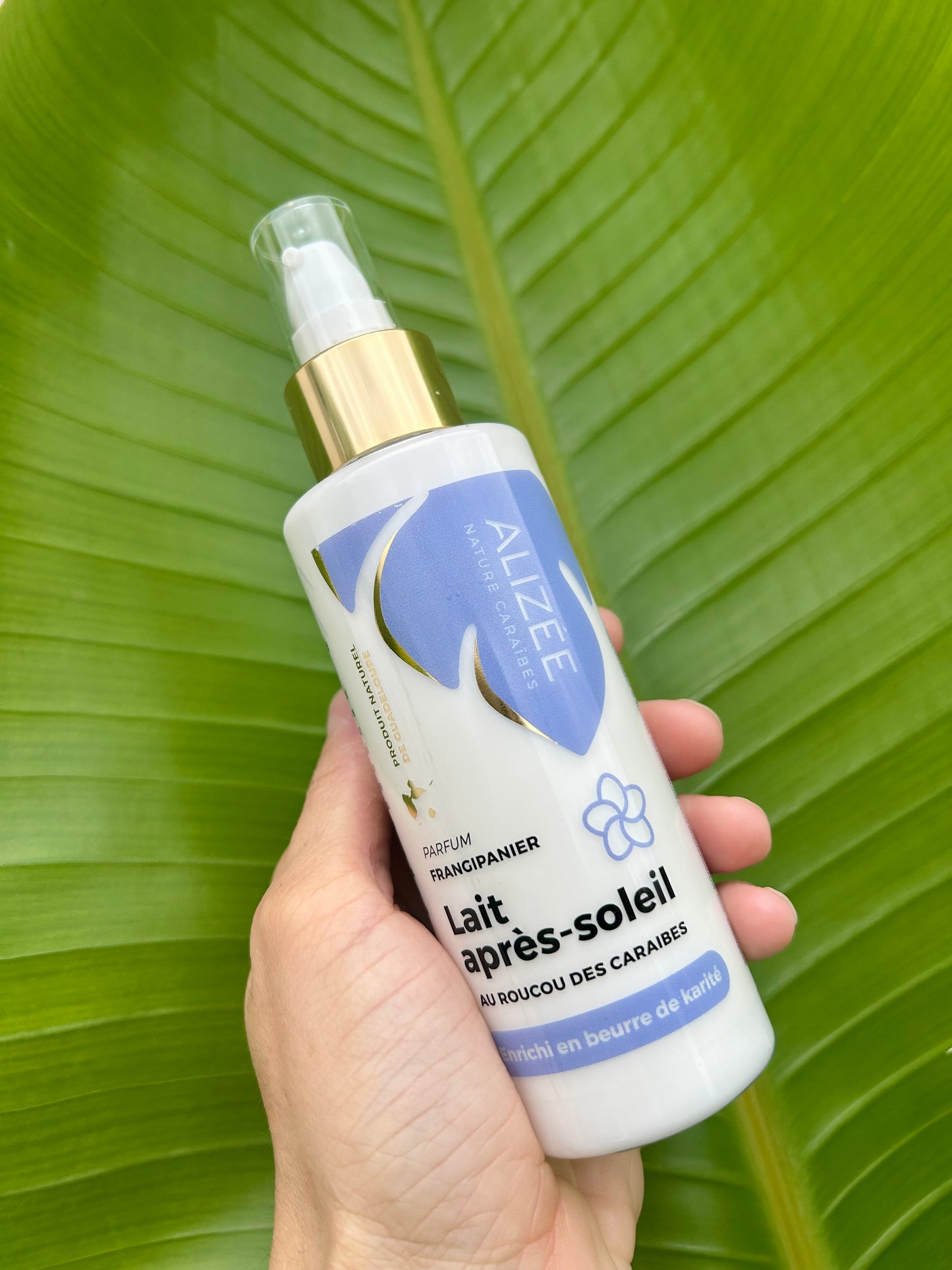 Lait après soleil hydratant au roucou de Guadeloupe