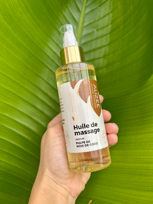 Huile de massage Coco de Guadeloupe