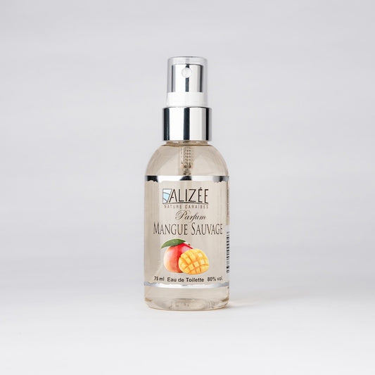 Eau de toilette parfum mangue sauvage de Guadeloupe 75 ml