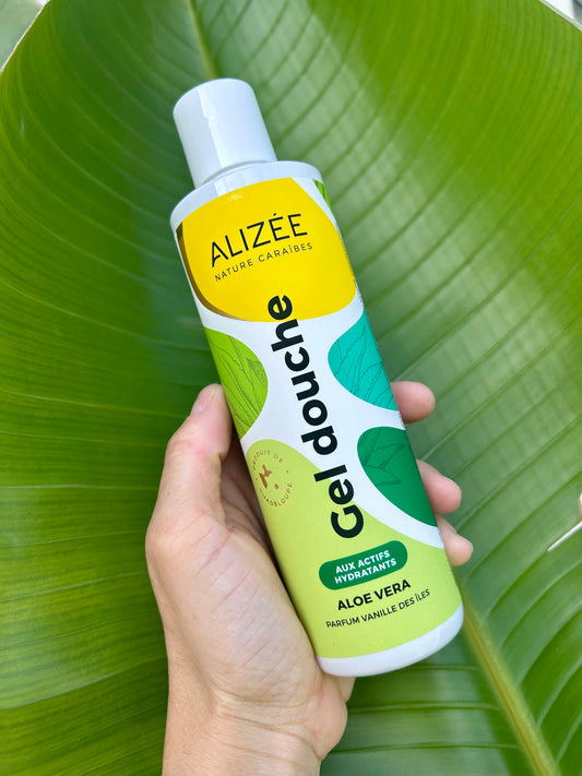 Gel douche Aloé Vera parfum Vanille de Guadeloupe