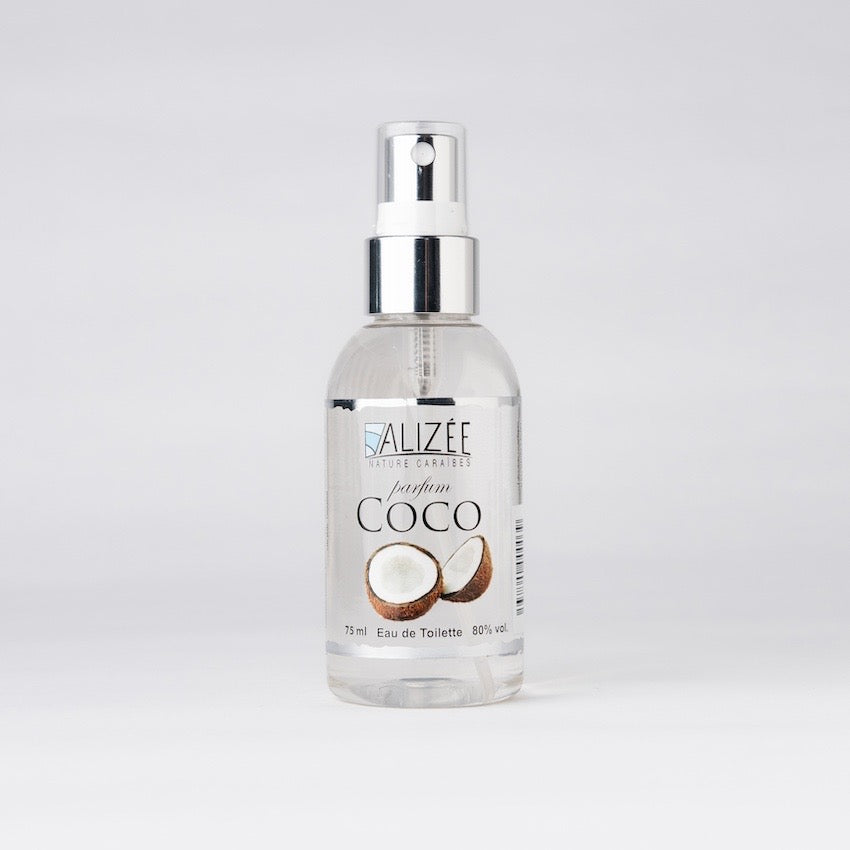 Eau de toilette parfum coco de Guadeloupe 75 ml