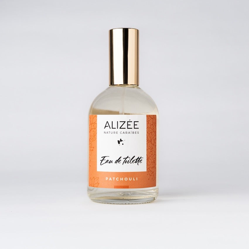Eau de toilette parfum patchouly de Guadeloupe 100 ml