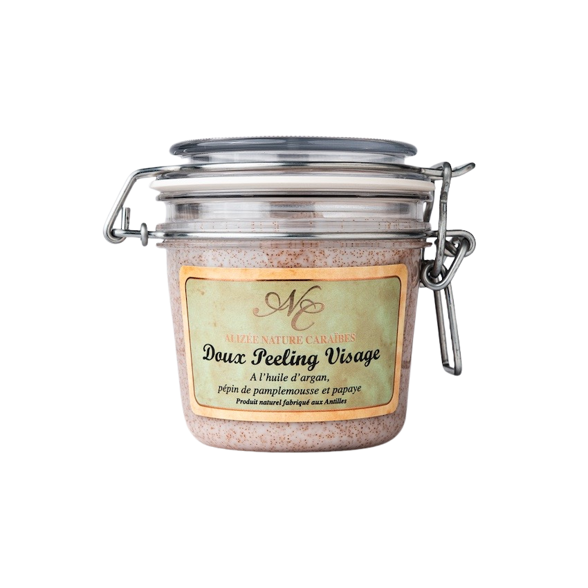 Doux peeling visage de Guadeloupe