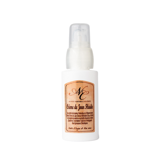 Crème de jour fluide régénérante et protectrice de Guadeloupe